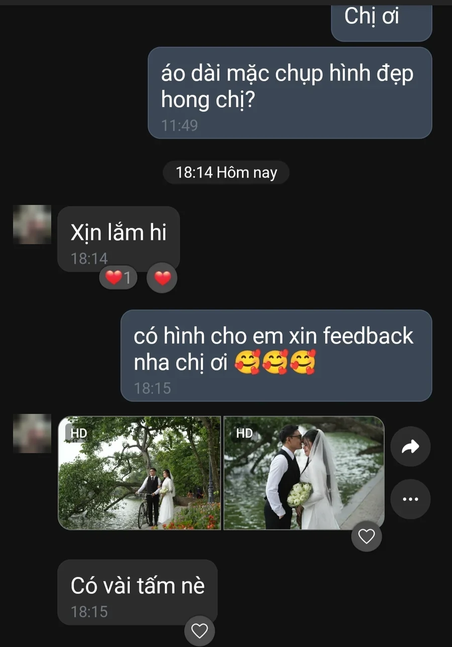 Khách phản hồi