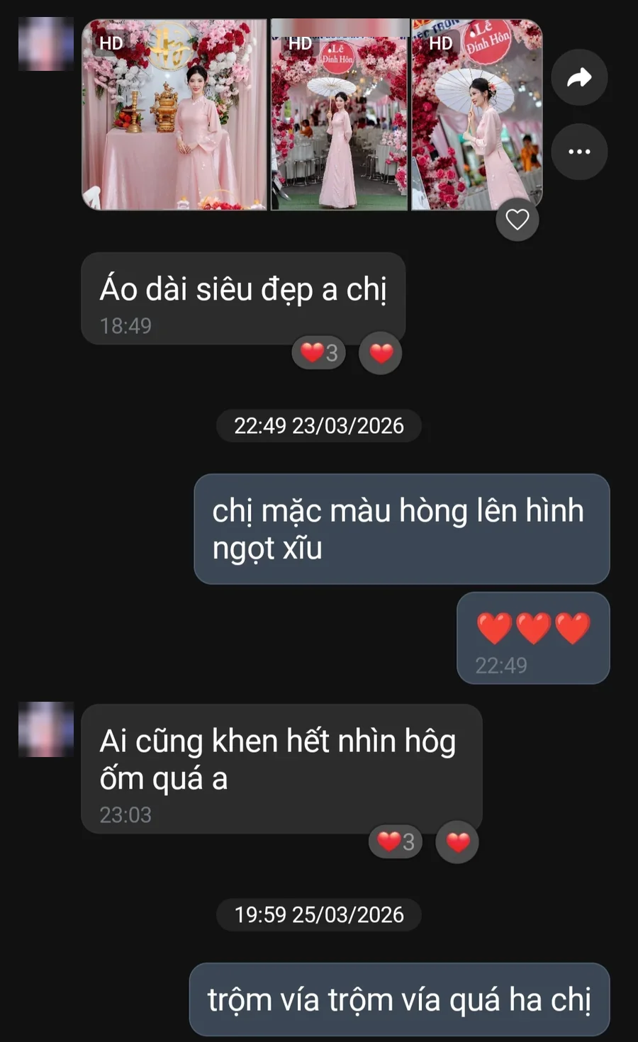 Khách phản hồi